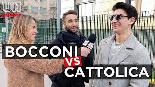 BOCCONI vs CATTOLICA  La migliore università privata di Milano [upl. by Nelra]