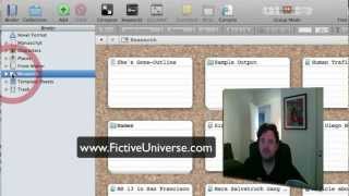 Scrivener Tutorial Research [upl. by Bergren249]