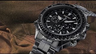 Seiko Prospex Radio Sync Solar World Time Chronograph  SSG001P1  Unboxing  Review [upl. by Anna-Diana]