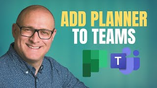 How to add a Plan from Planner to a Team in Teams [upl. by Nehtanhoj]