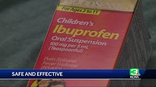 Study by Sacramento doctor finds ibuprofen is safe for babies [upl. by Oreste]