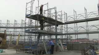 Scaffolding  safe erection [upl. by Sylera]