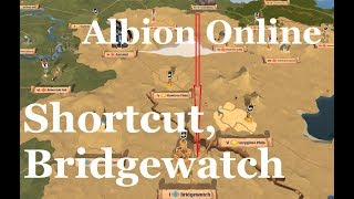 Albion Online  Caerleon to Bridgewatch fast almost safely [upl. by Angadresma]