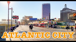 Visit Atlantic City Boardwalk Virtual Tour [upl. by Aala]