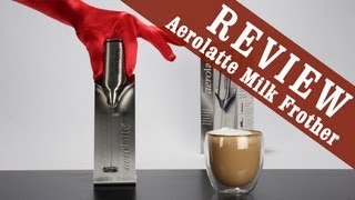 Aerolatte Milk Frother  Exclusive Review [upl. by Podvin478]