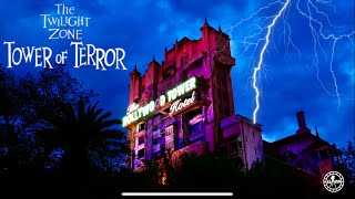 The Twilight Zone Tower of Terror 4K Ride Experience at Disney’s Hollywood Studios Walt Disney World [upl. by Quiteris]