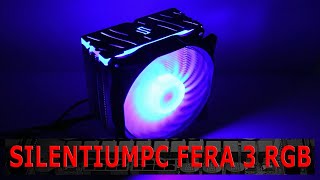 SilentiumPC Fera 3 RGB Effekte [upl. by Jahncke352]