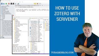 How to Use Zotero with Scrivener [upl. by Gnouv]