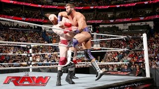 Zack Ryder vs Sheamus Raw June 13 2016 [upl. by Akined3]