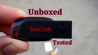 Sandisk Cruzer Blade Pen Drive Unboxed amp Review 2024 [upl. by Aivull]