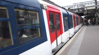 Paris MS61 RER A  Nanterre Université NELY [upl. by Enogitna]