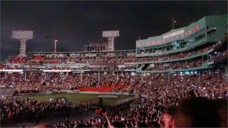 Crowd Singing Bohemian Rhapsody Before Green Day Gig Hella Mega TourFenway Park Boston 080521 [upl. by Isma809]