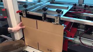 Eagle T20CF Case Erector Setup Video [upl. by Gunnar926]