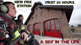 First 24 Hours in a New Fire Station  A Day in the Life [upl. by Cleland]