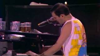 Bohemian Rhapsody Live at Wembley 11071986 [upl. by Kathe83]