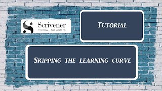 Scrivener Tutorial How to get started fast [upl. by Ahsaelat]