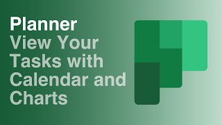 Microsoft Planner  My Tasks  Charts and Schedule Views [upl. by Haelahk]