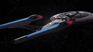 Star Trek Nemesis  Enterprise Flyover  quotStar Fieldquot by Jerry Goldsmith [upl. by Iives]