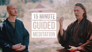 Take a break for a 15 Minute Guided ZEN Meditation [upl. by Kcirdahc]