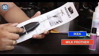 IKEA MILK FROTHER Review amp Battery Installation [upl. by Kovacs]