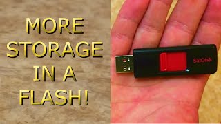 USB Flash Drive Review The SanDisk Cruzer [upl. by Red921]