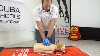 Performing CPR one person  First Aid Skills [upl. by Letram395]