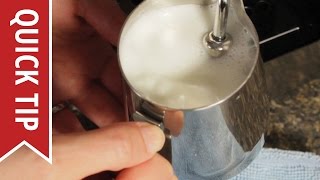 How to AutoFroth Milk for Lattes [upl. by Aseeral]