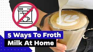 How To Froth Milk At Home Best Milk Frothers Review [upl. by Symer179]