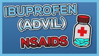 Ibuprofen AdvilMotrin Nursing Drug Card Simplified  Pharmacology [upl. by Ainotahs]