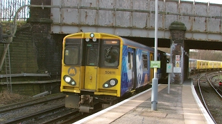 Half an Hour at 216  Birkenhead North Station 1022017  Class 507 508 terminus [upl. by Worl]