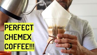 How To Make Perfect Chemex Coffee It Tastes AMAZING [upl. by Yenhoj611]