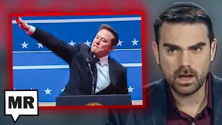 Ben Shapiro Struggles Defending Elon From Nazi Criticism [upl. by Ntsyrk]